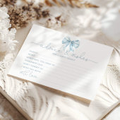 トイルドゥジュイボウアドバイスとウィッシュブライダルカード