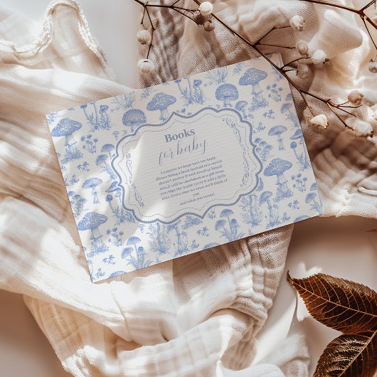 トイルドゥジュイマッシュルームウッドランドブックスベビー エンクロージャーカード