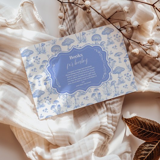 トイルドゥジュイマッシュルームウッドランドブックスベビー エンクロージャーカード