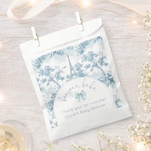 トイルドゥジョイボンジュールベパリスサンキュー フェイバーバッグ (クリップ留めされた状態)