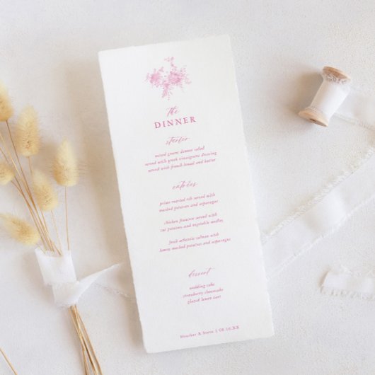 トイルピクラシックンクフローラ結婚ズディナー メニュー