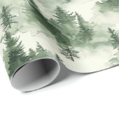 トイルフランスのツリーのパターン ラッピングペーパー (ロールコーナー)