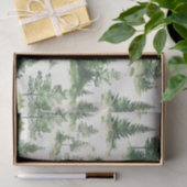 トイルフランスのツリーのパターン 薄葉紙 (ギフト)