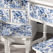 トイルフランスのデジュイブルーフローラデクページ 薄葉紙