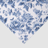 トイルフランスのデジュイブルーフローラデクページ 薄葉紙 (詳細)