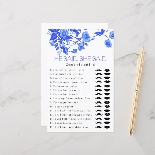 トイルフランスのフローラ彼は彼女はブライダルゲームを言った (正面/裏面インサイチュ)