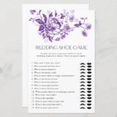 トイルフランスのフローラ結婚シューゲームブライダルゲーム (正面/裏面)