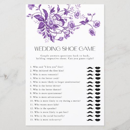 トイルフランスのフローラ結婚シューゲームブライダルゲーム (正面)