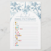 トイルフランスのブライダルシャワー絵文字ゲーム (正面)