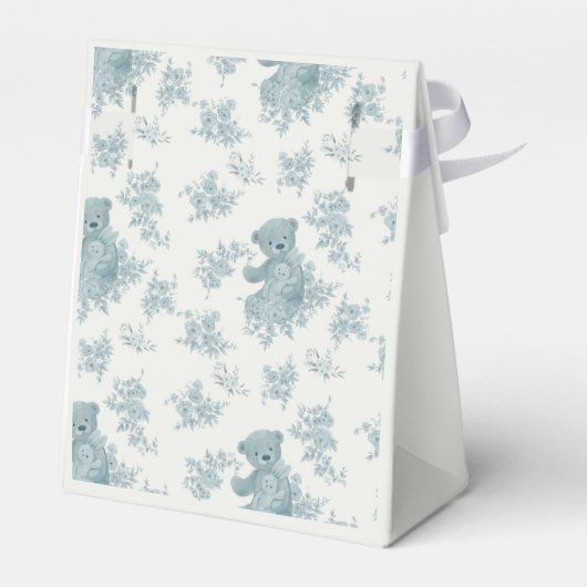 トイルフランスのベアとバニーの赤ちゃんシャワー フェイバーボックス (裏面サイド)