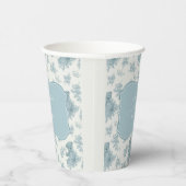 トイルフランスのベアとバニーの赤ちゃんシャワー 紙コップ (右)