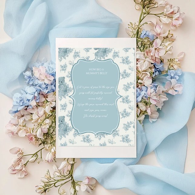 トイルフランスのベア赤ちゃんシャワー推量ゲーム (クリエイターアップロード済み)