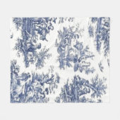 トイルフランスのル フリースブランケット (正面(横))