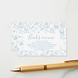 トイルベアーベビーシャワー少年のベビーカード用ブック エンクロージャーカード