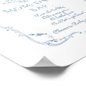 トイルモモモザバーヴィンテージフレームバブリーバー ポスター (角)