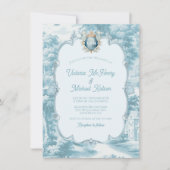 トイルランドスケープ結婚クレスト 招待状 (正面)