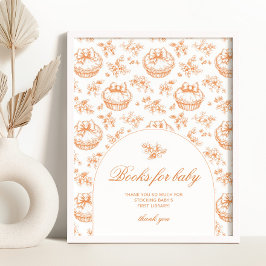 トイルリトルかわいこちゃん男女兼用ブックベビー ポスター