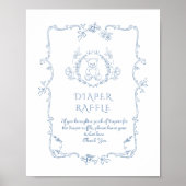 トイルヴィンテージチノワセリーテディベアーオムツラッフル ポスター (正面)