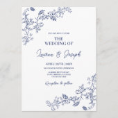 トイル結婚ス 招待状 (正面)