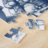 トイル雪だるまウィンターシーンジグソーパズル ジグソーパズル (側面)