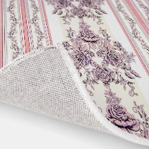 トイル、花の柄、バロック、ヴィンテージ、みすぼらしいシック