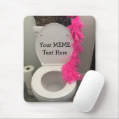 トイレおもしろいのクレアトミーム マウスパッド (マウス)