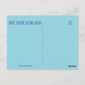 トイレおもしろいの頼様子は? ポストカード (裏面)