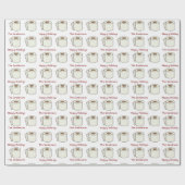 トイレおもしろいット紙ハッピーホリデーズ ラッピングペーパー (フラット)