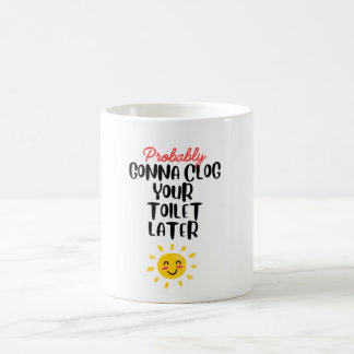 トイレつまり コーヒーマグカップ