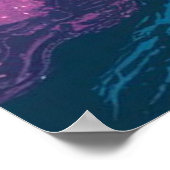 トイレに搭乗した宇宙飛行士 ポスター (角)