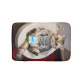 トイレに猫 バスマット (正面)