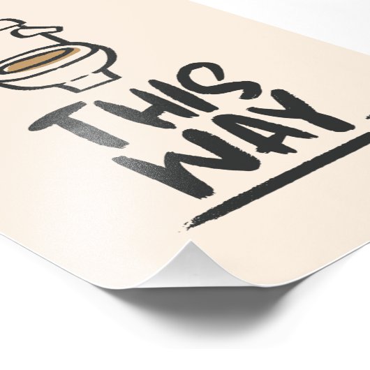 トイレのこの方法のブレークおもしろい – バスルーム方向 フォトプリント            (角)