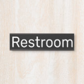 トイレのぶら下がった看板のドアシンボルや象徴名プレート サインプレート (正面)