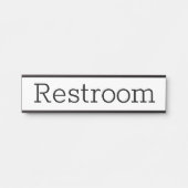 トイレのぶら下がった看板のドアシンボルや象徴名プレート サインプレート (正面)