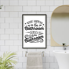 トイレのサインおもしろいは？ ポスター