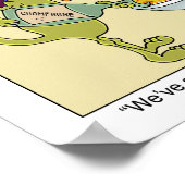 トイレのシャンパン ポスター (角)