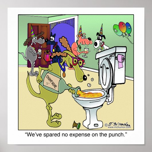 トイレのシャンパン ポスター (正面)