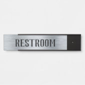 トイレのバスルームシンボルや象徴の看板プレート サインプレート (正面)