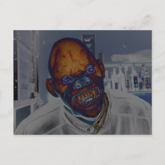 トイレのパトロールはがき ポストカード