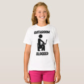 トイレのブロガー Tシャツ (正面フル)