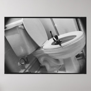 トイレのユーモア ポスター