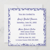 トイレのレモンの招待状 結婚式やパーティーに 招待状 (裏面)