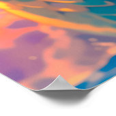 トイレの人魚アートのポスター ポスター (角)