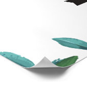 トイレの向き記号右矢印 ポスター (角)