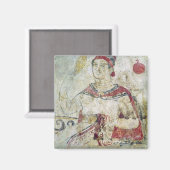 トイレの女性、葬式の詳細 マグネット (正面/裏面)