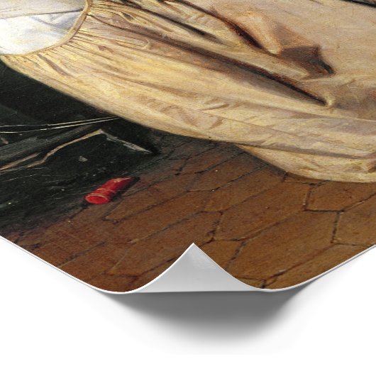 トイレの女性, 1835 ポスター (角)