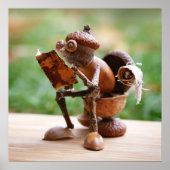 トイレの小妖精や小人の上のAcorn ポスター (正面)