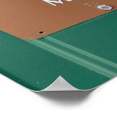 トイレの標識カウボーイ ポスター (角)