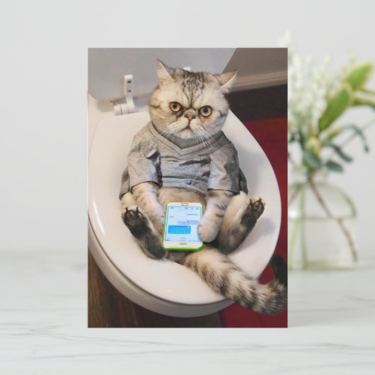 トイレの猫 招待状 (スタンド正面)