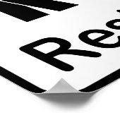 トイレの看板ポスター ポスター (角)